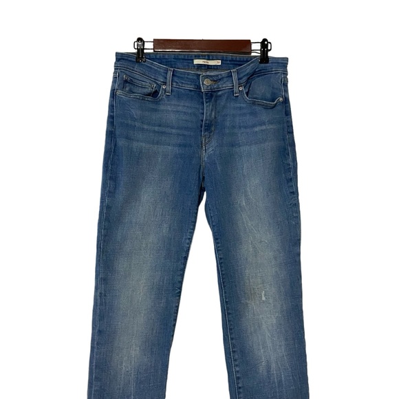 Levi’s 712 Slim Medium Washed Jeans Blue - Picture 2 of 15